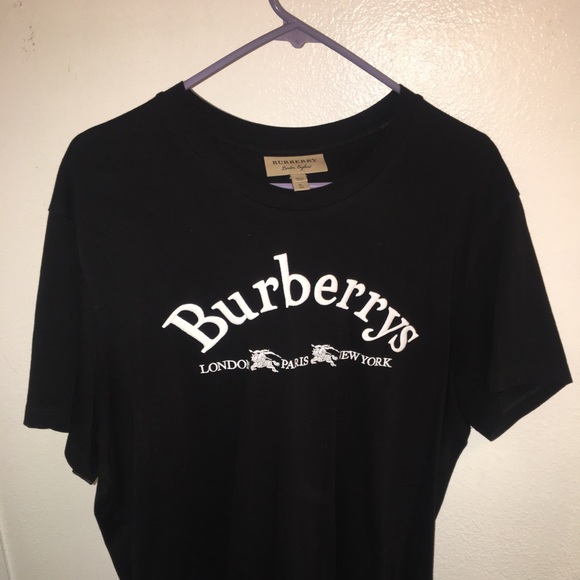 burberry embroidered shirt